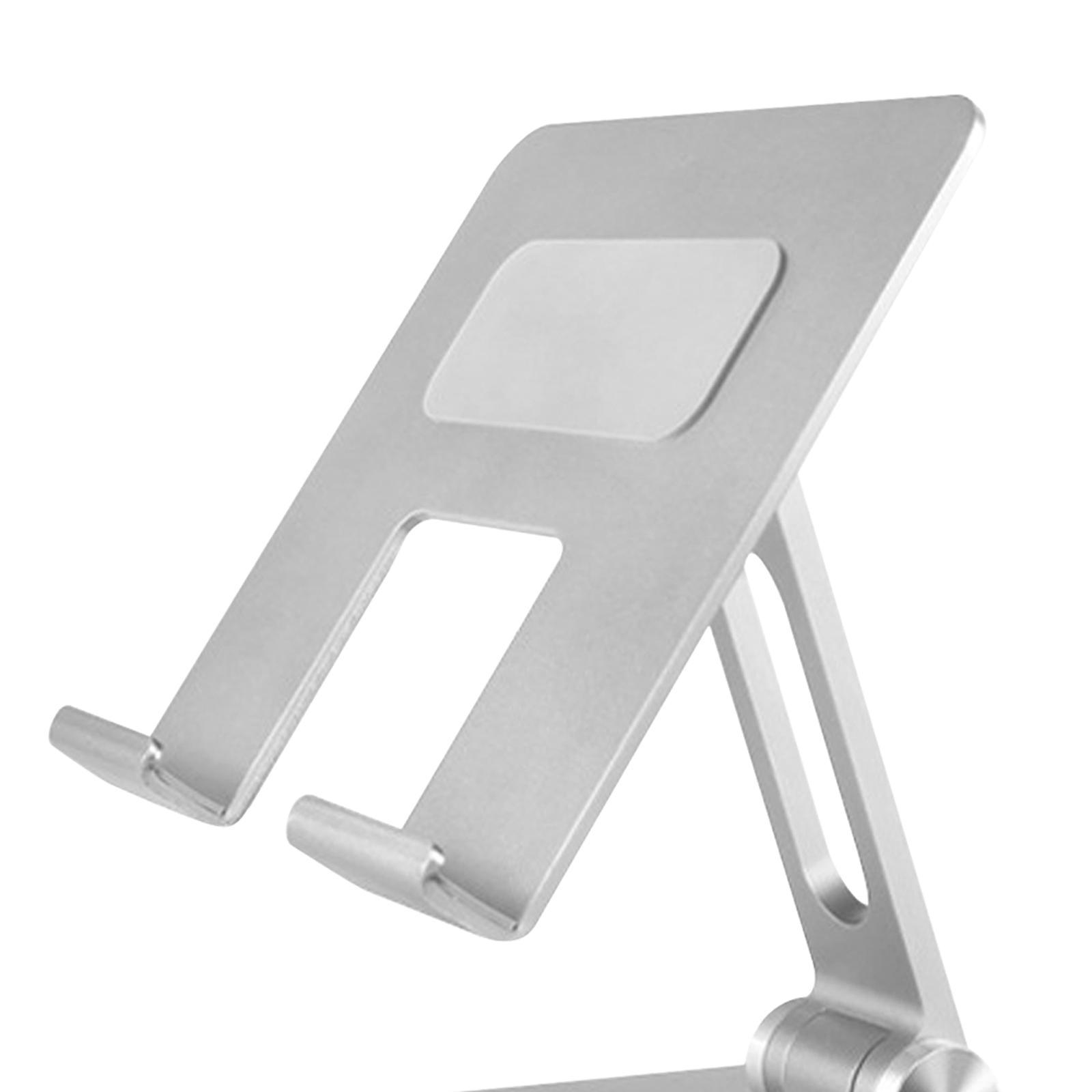 Tablet/Phone Stand, Adjustable &amp; Foldable Desktop Holder Cradle Dock for Video Recording