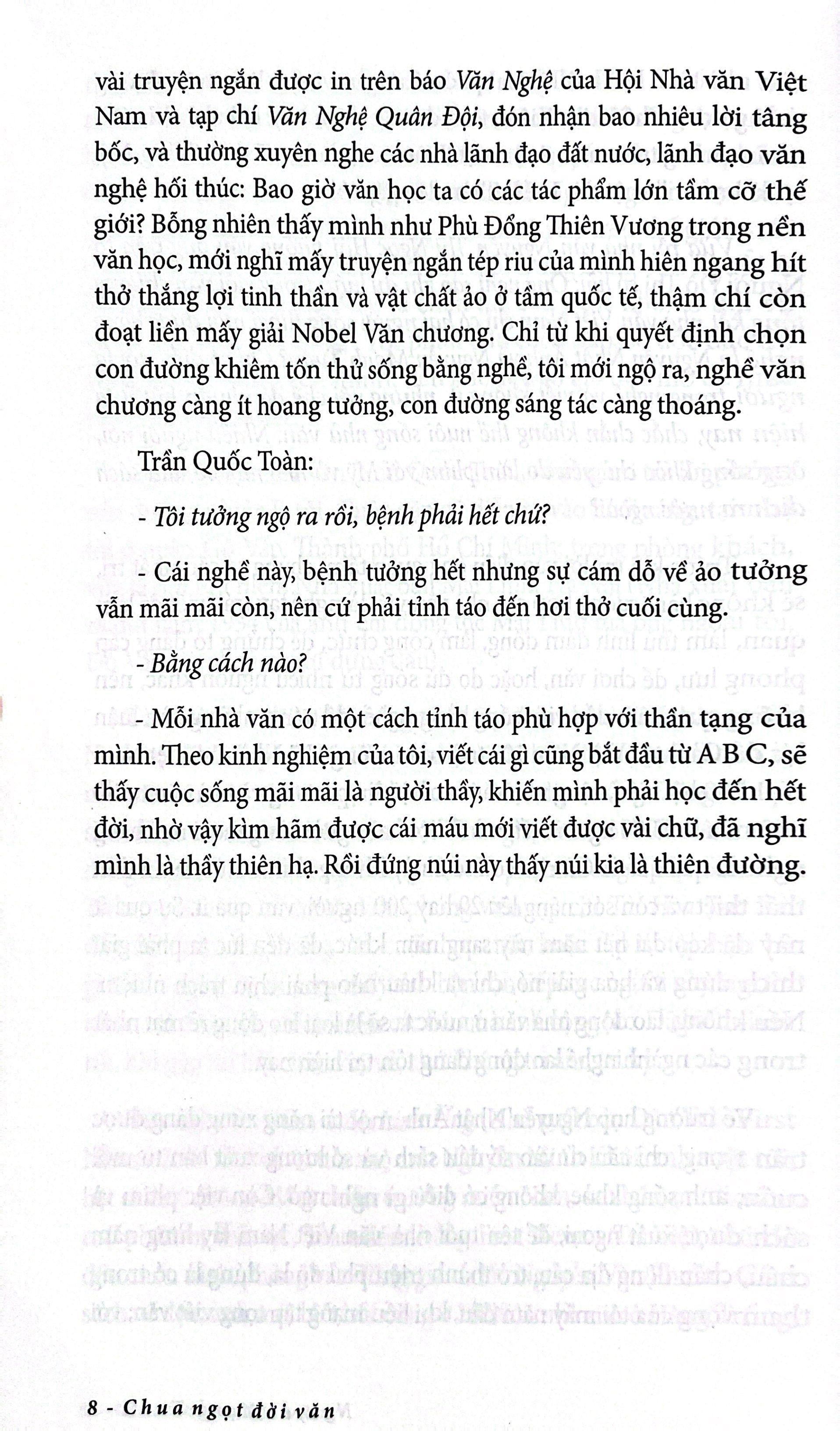 Sách - Chua Ngọt Đời Văn