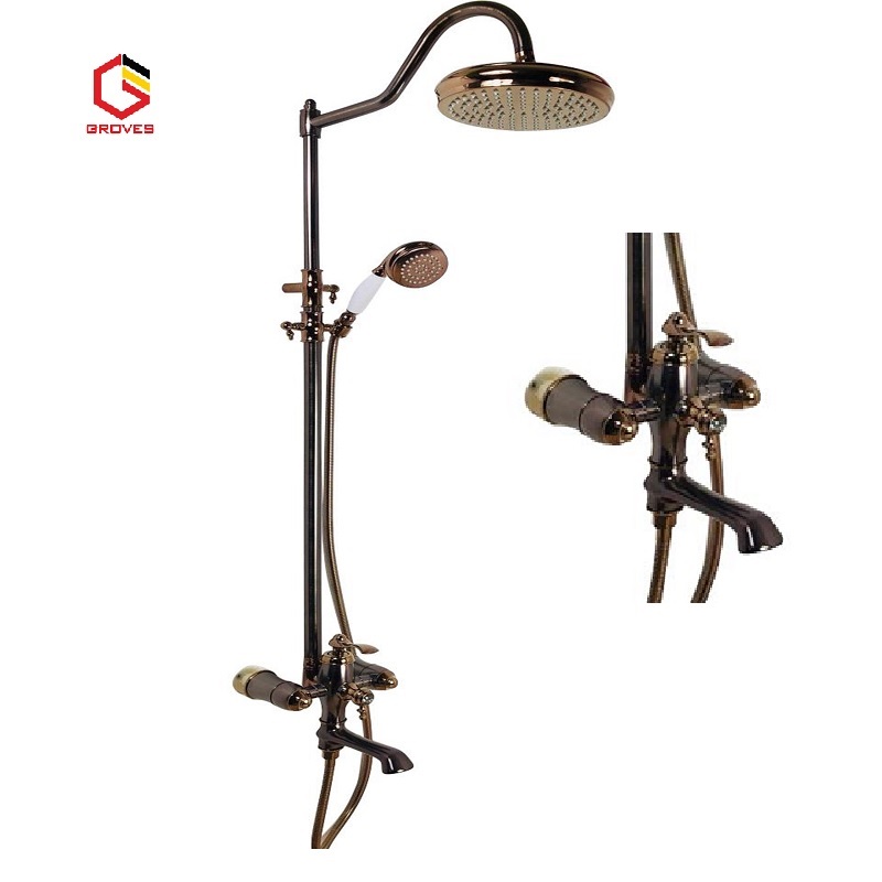 Sen cây tắm tân cổ điển đồng đỏ GS9807