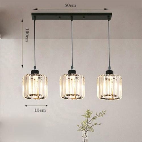 Đèn thả pha lê TOGU cao cấp trang trí nội thất hiện đại, sang trọng.