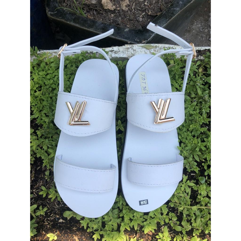 sandal đồng nai dép quai hậu nam nữ ( đế trắng quai trắng ) size từ 34 nữ đến 42 nam đủ màu đủ size có mẫu không hậu