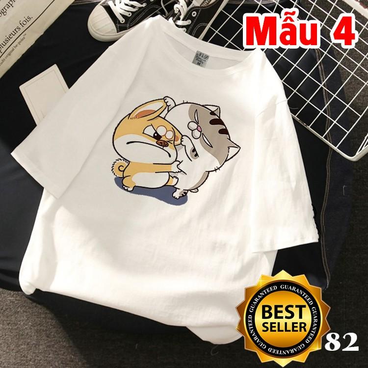 AlbumÁo Thun Unisex Mèo Ami Bụng Bự To Khổng Lồ Đẹp Giá Rẻ