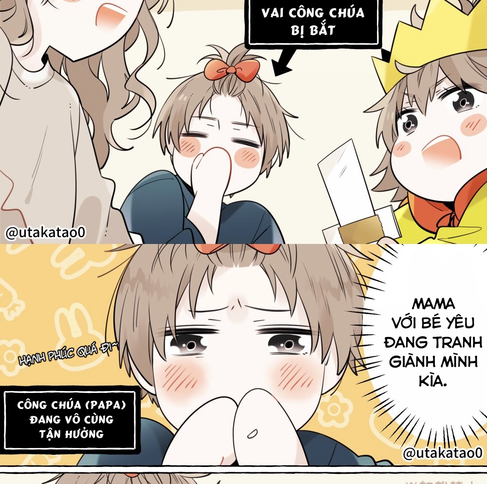 papa khi đi làm và khi ở nhà chapter 35 3