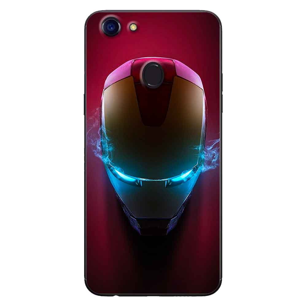 Ốp Lưng in cho Oppo F5 - F5 Youth Mẫu Siêu Nhân - Hàng Chính Hãng