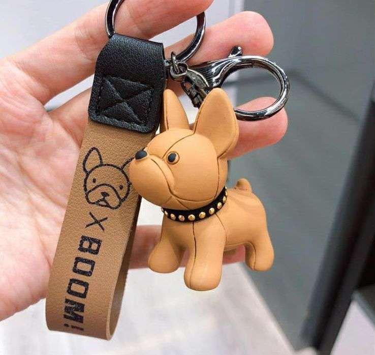 Móc Khoá Hình Chó Bulldog