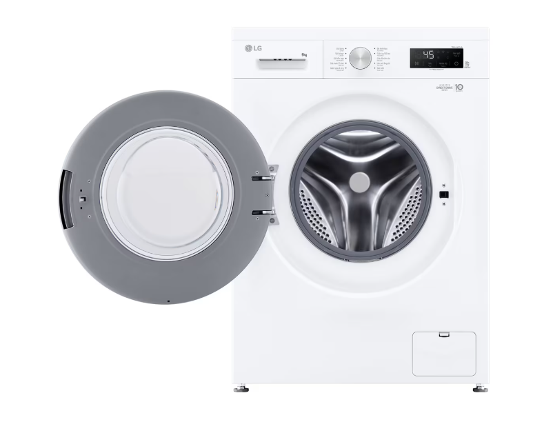 [Chỉ giao Miền Bắc/Nam] Máy giặt lồng ngang Inverter hơi nước 9kg màu trắng FB1209S6W1 - Hàng Chính Hãng