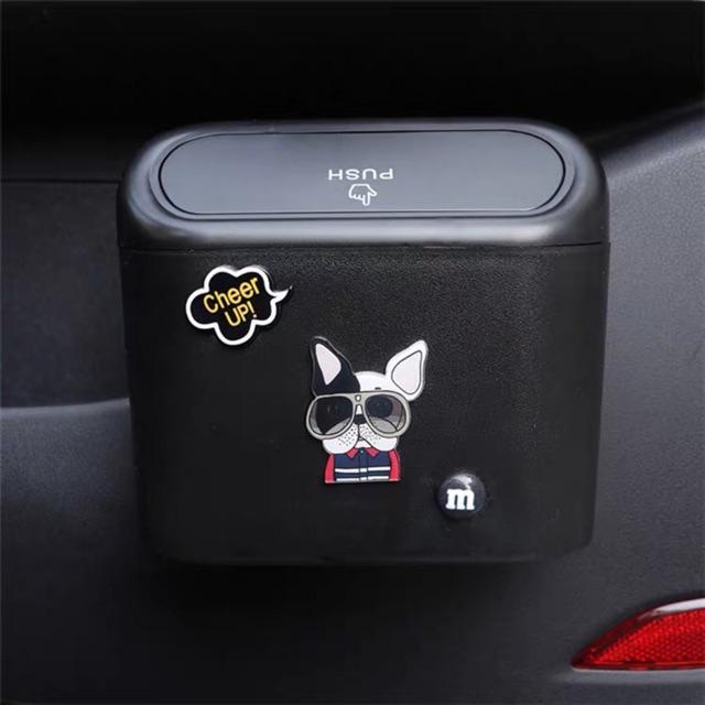 Giỏ đựng đa năng, đựng rác hoặc các vật dụng nhỏ trên xe hơi - phụ kiện trang trí oto cao cấp