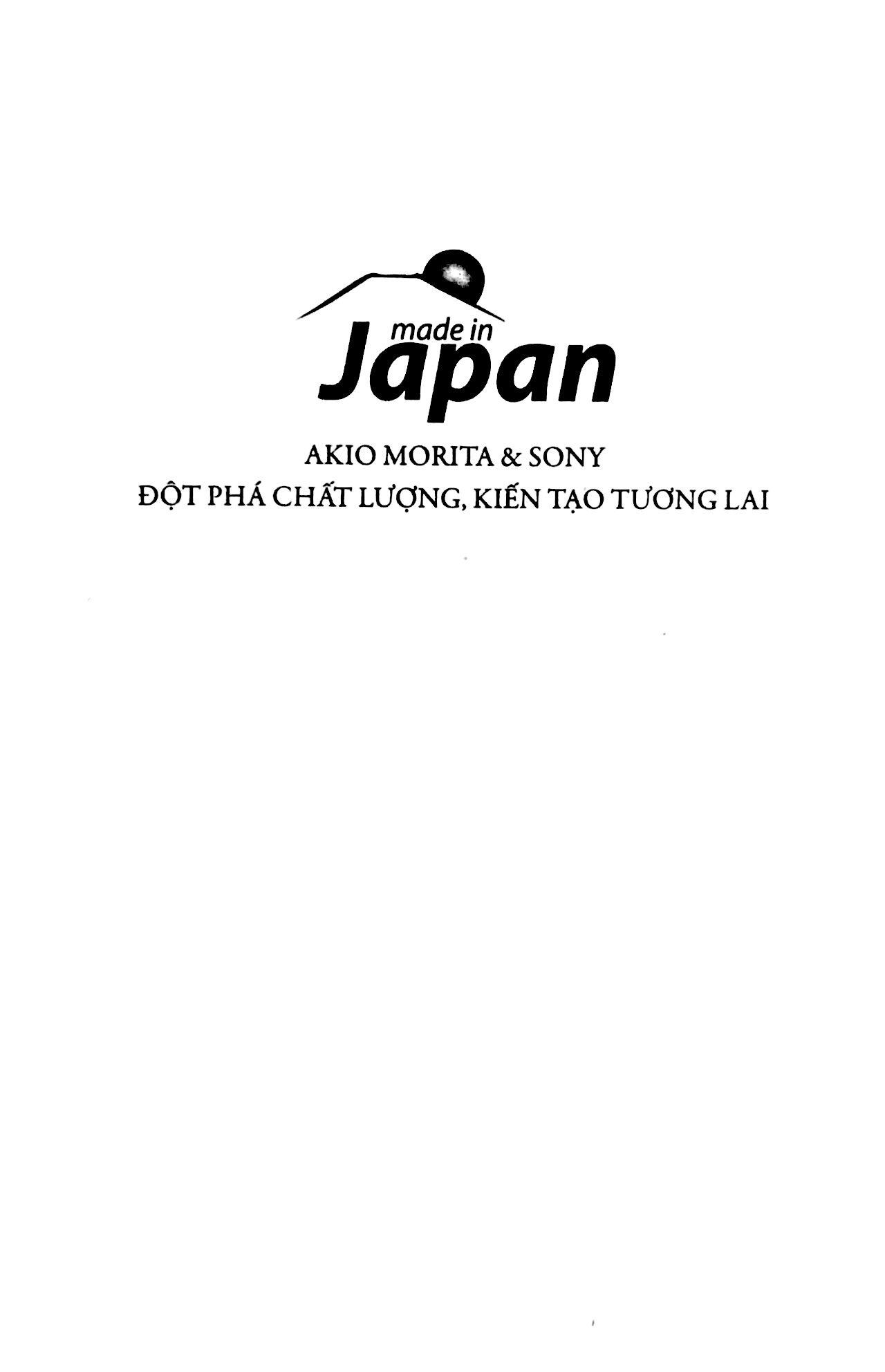Made In Japan (Tái Bản 2018)