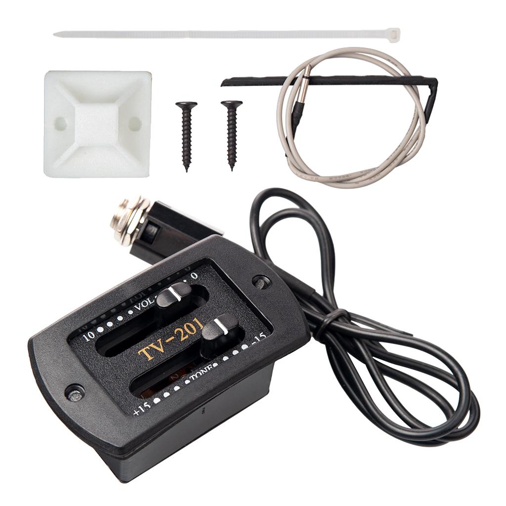 Guitar Pickup EQ Wiring Harness Equalizer Amplifier Set Guitar Accessories Parts