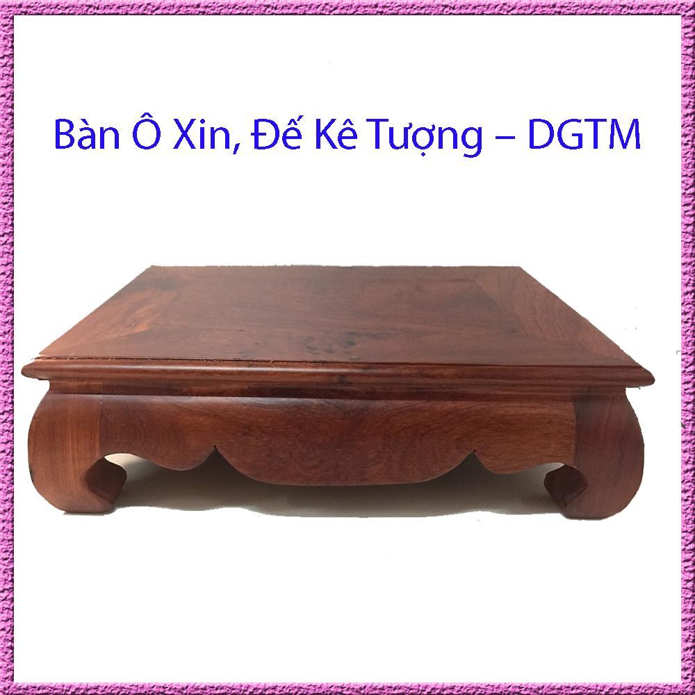 Bàn Ô Xin, Đế Kê Tượng, Bình Hoa - 35 x 25cm