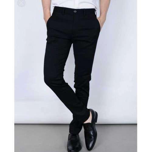Quần Tây Âu Nam Ống Côn Loại Vải Cotton 4 Chiều Dày Dặn Co Giãn Dáng Ôm Không Nhăn Form Chuẩn Thời Trang