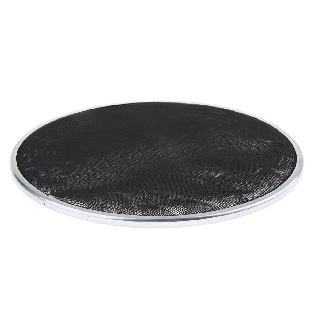 Trống 1 Mảnh Bass Head Double Layer Im Lặng Mute Drum Skin Black