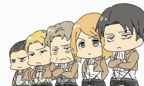 đại chiến titan - những sưu tầm về doujinshi chapter 55 1