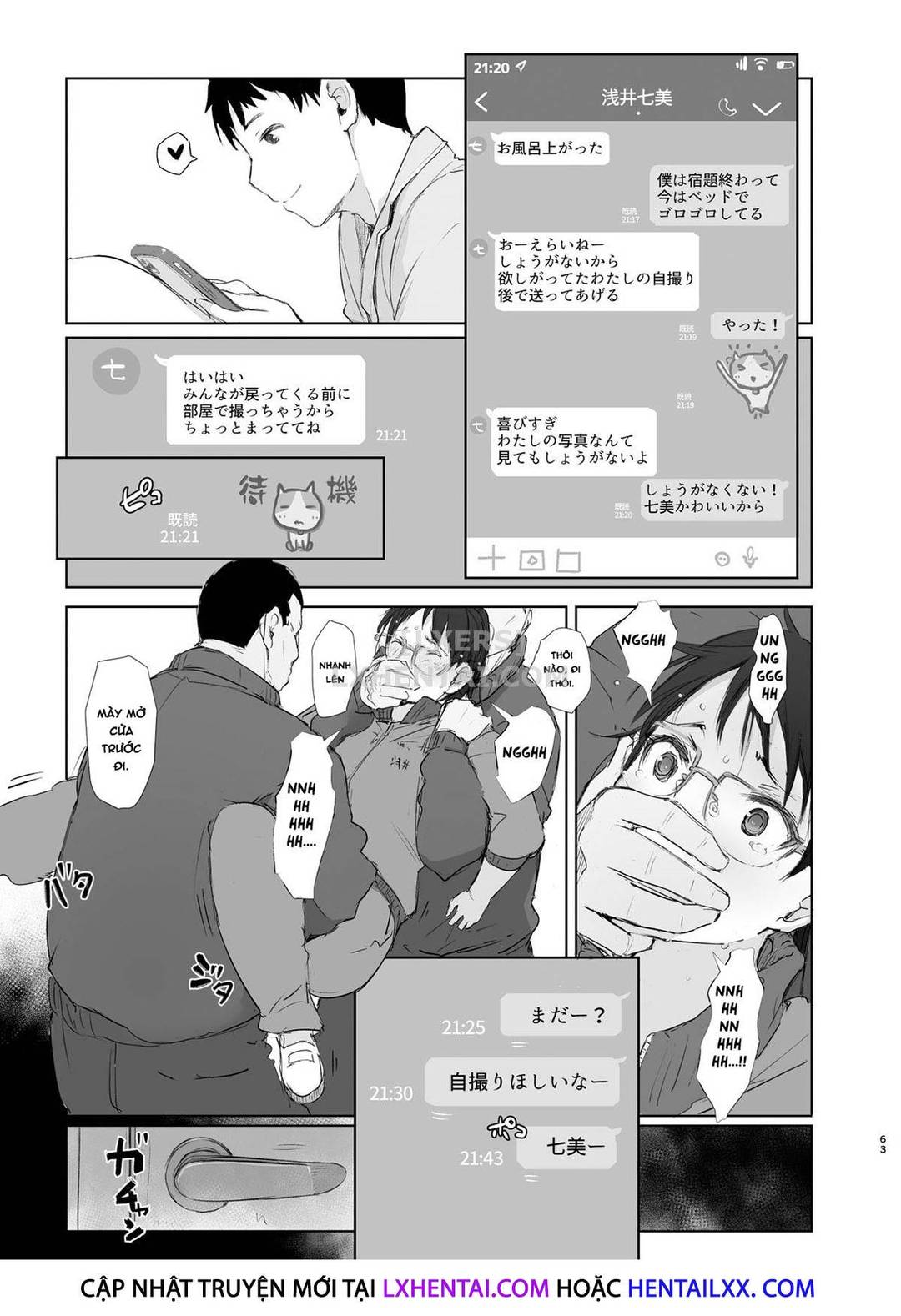 câu chuyện ntr của cô gái đeo kính chapter 3 7