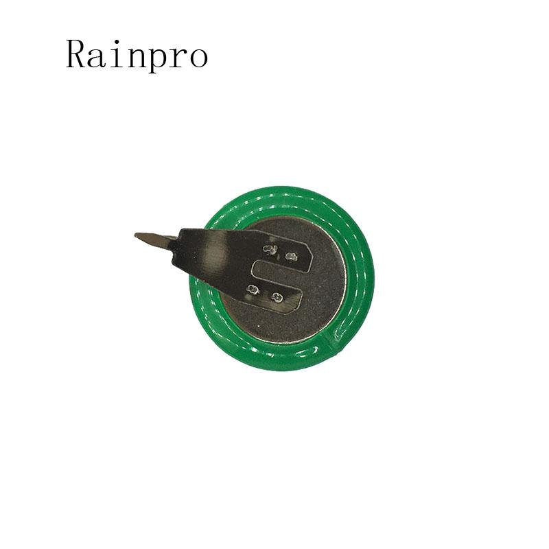 1 Cái/lốc 20Mah 3.6V Ni-MH Pin Ni MH Có Chân Sạc Tế Bào Nút Pin
