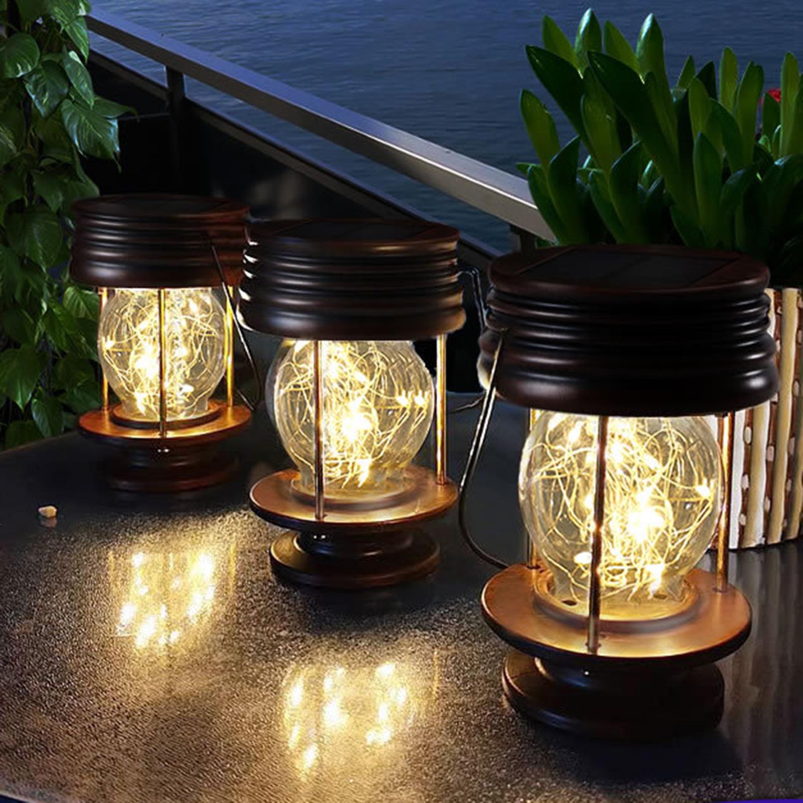 1pc Solar Lantern Lamp Solar Garden Lights Fairy Lights Decorative for Patio