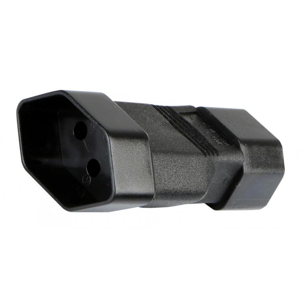 Durable IEC 320-C14    Converter adapter