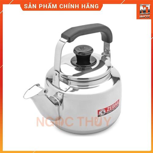 Ấm đun nước inox 304 Zebra có còi 2L5-3L5-4L5-5L5-7L5 chính hãng Thái Lan