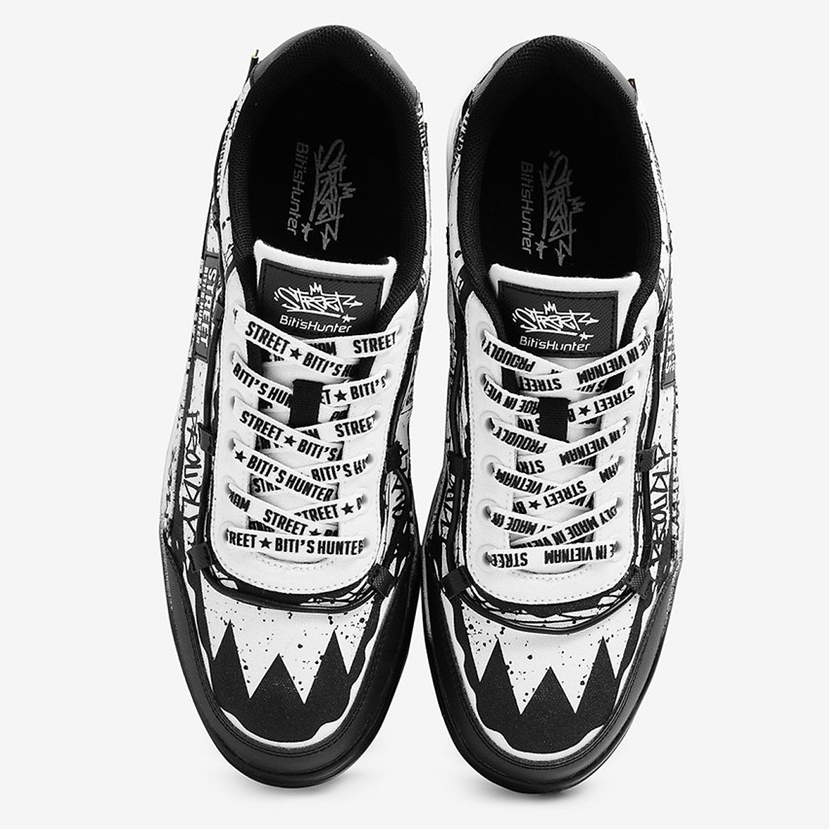 Giày Thể Thao Nam Biti's Hunter Street VietMax Culture DSMH02502TRG - #DNA BnW
