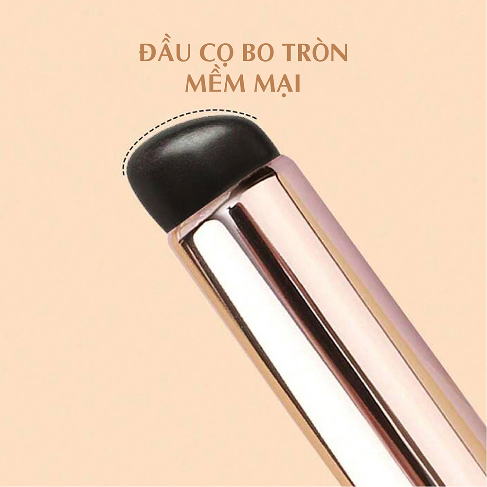 Cọ Trang Điểm Môi Đầu Silicon Thương Hiệu Keilei - Cho Màu Tự Nhiên &amp; Không Nhòe &amp; Gọn Nhẹ Tiện Dụng