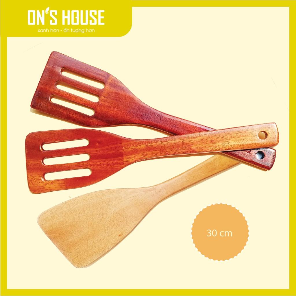 Muôi, Vá Sạn Chiên Xào Lớn - Hàng Chính Hãng