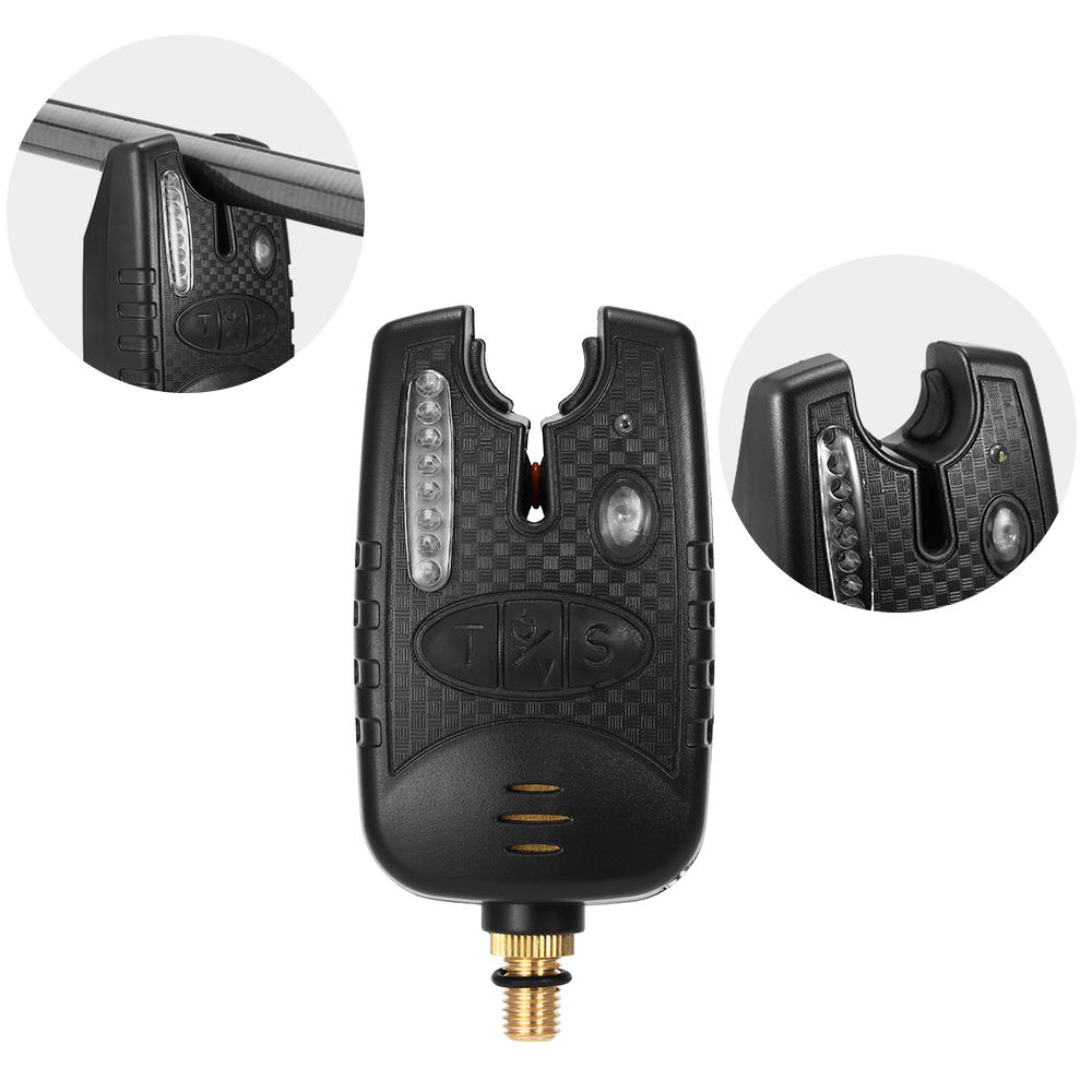 Fishing Bait Alarm 8 LED Fishing Bait Alert Luminous Fishing Bait Indicator