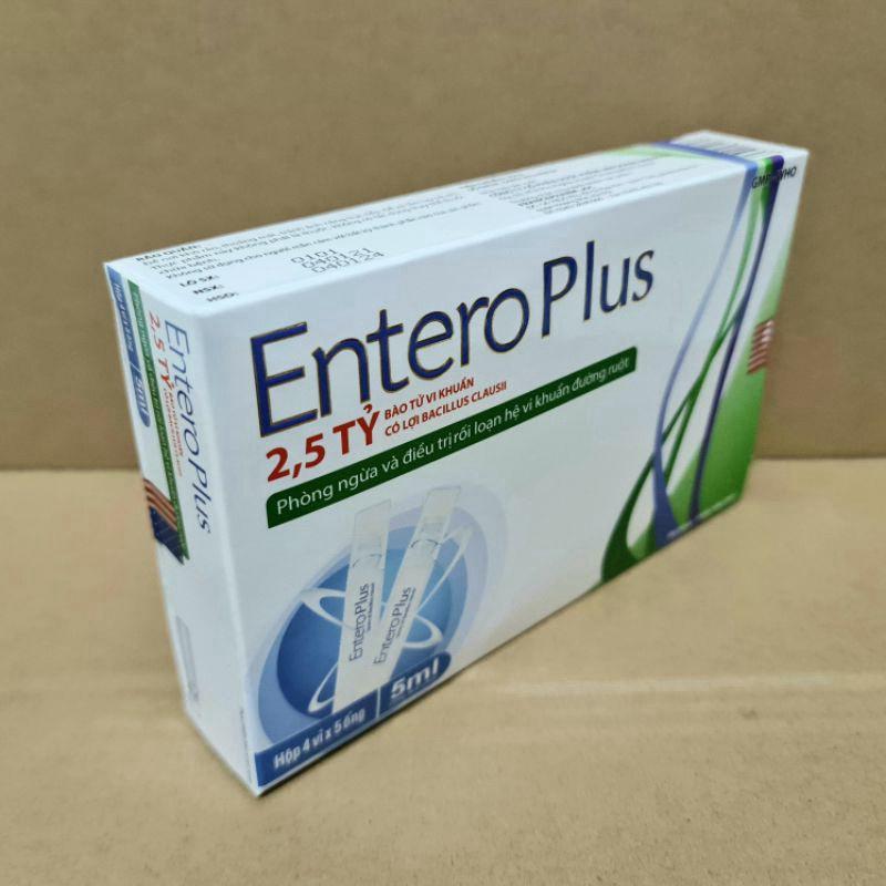 MEN VI SINH ENTERO PLUS - GIÚP CÂN BẰNG HỆ VI SINH ĐƯỜNG RUỘT PHÒNG NGỪA RỐI LOẠN TIÊU HÓA - HỘP 20 ỐNG