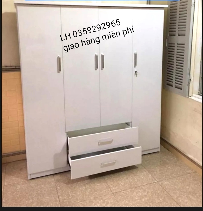 Tủ nhựa đài Loan 4 cánh