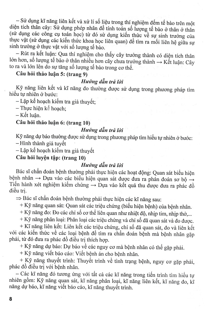 Sách tham khảo- Hướng Dẫn Trả Lời Câu Hỏi Và Bài Tập Khoa Học Tự Nhiên 7 (Dùng Kèm SGK Chân Trời Sáng Tạo)_HA