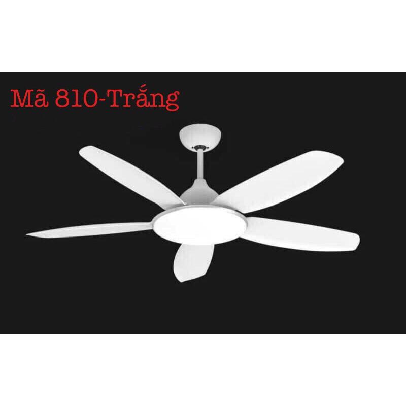 Đèn quạt trần LED trang trí hiện đại 3 chế độ ánh sáng - có điều khiển từ xa
