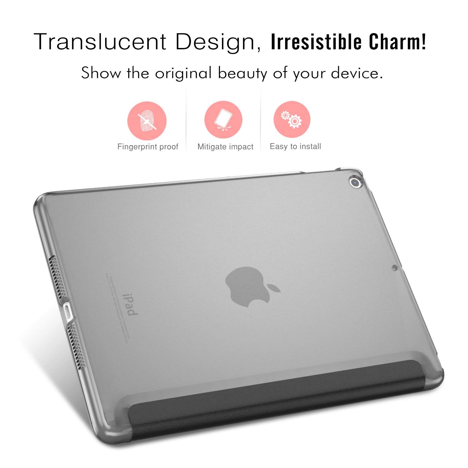 Bao da dành cho ipad mini 4 có nam châm tắt mở màn hình - Hàng chính hãng PKCB