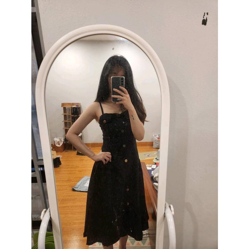 FREE SHIP Đầm 2 Dây Đuôi Cá Thiết Kế Maxi Dáng Dài Trễ Vai Đi Biển Dạo Phố Sang Chảnh Thời Trang Váy Nữ KIM GIA DS