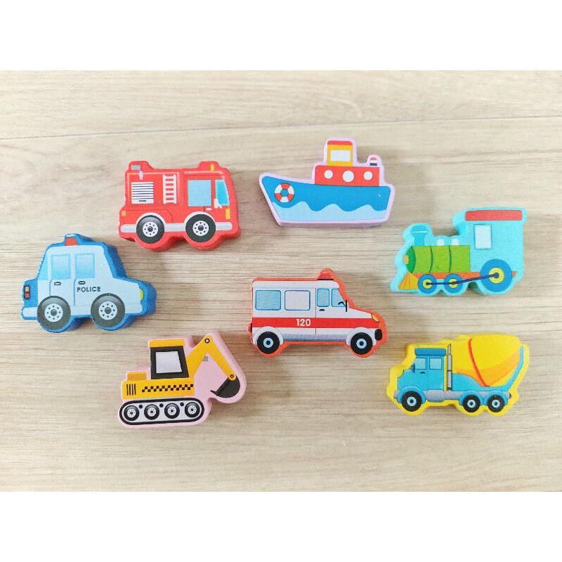 Bộ đồ chơi thông minh câu cá ghép số bằng gỗ cho bé