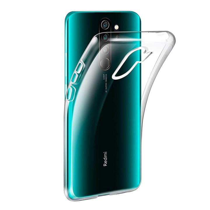 Ốp lưng Xiaomi Redmi Note 8 Pro Silicon dẻo trong suốt