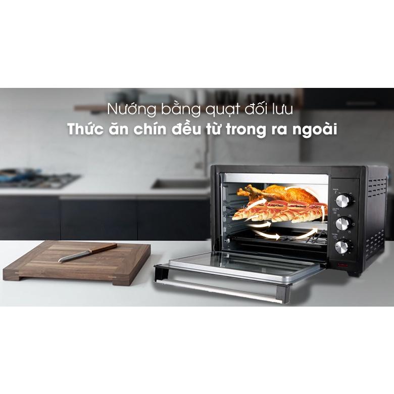 Lò nướng Bluestone EOB-7567, Dung Tích 45Lit Công Suất 2000W, Có Xiên Quay Khi Nướng, Hàng Chính Hãng