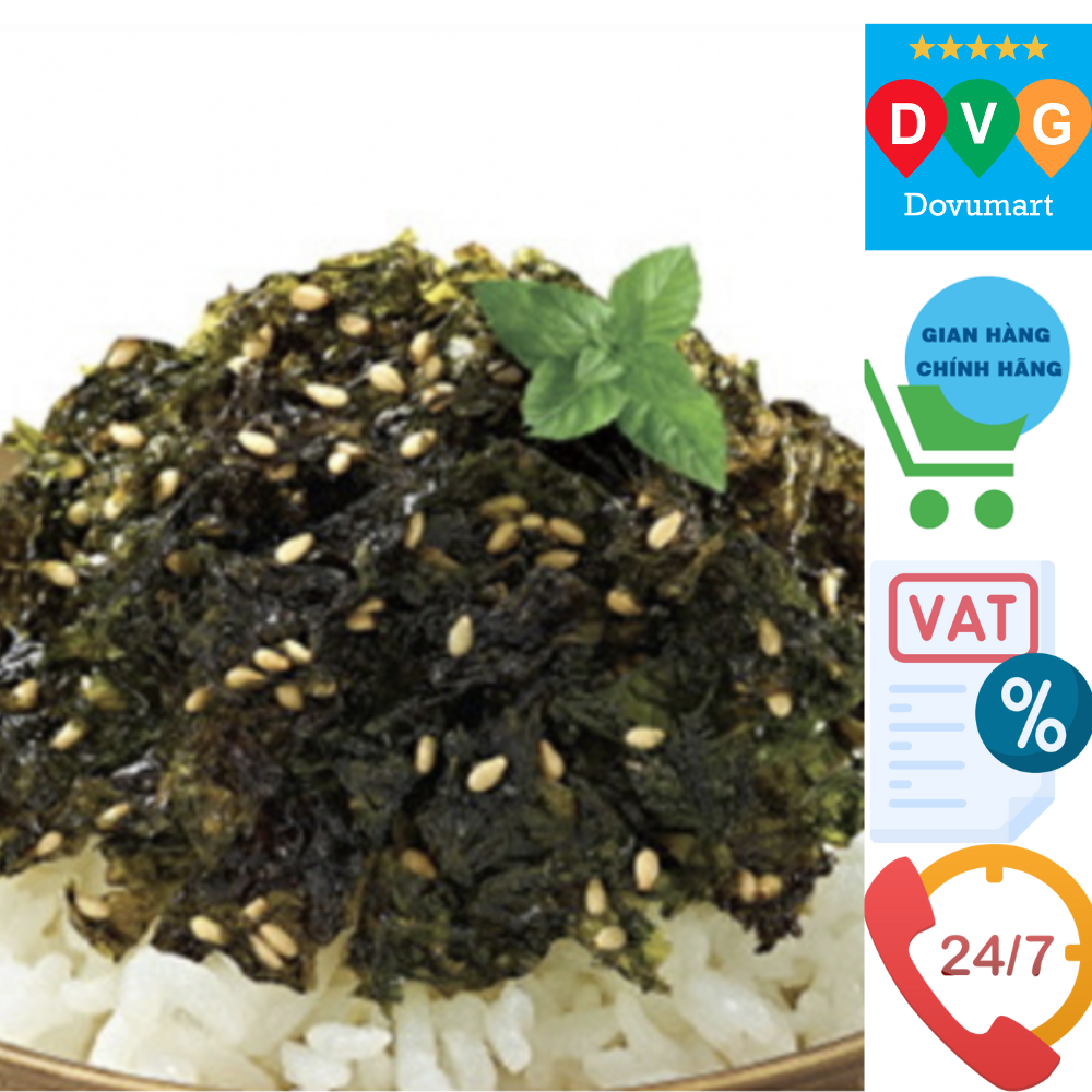Gói 500G Lá Kim Vụn / Rong Biển Vụn Trộn Mè Tẩm Dầu Oliu Ji Do Pyo Sung Gyung Hàn Quốc/ 성경식품) 지도표 성경 참돌자반 500G