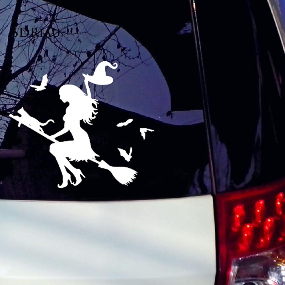 Đề Can Dán Trang Trí Xe Ô Tô Phong Cách Halloween Độc Đáo