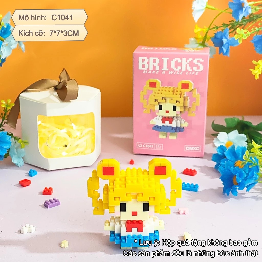 [Quà tặng ngẫu nhiên không bán] Đồ chơi mini cho bé, đồ chơi lắp ráp xếp hình thông minh