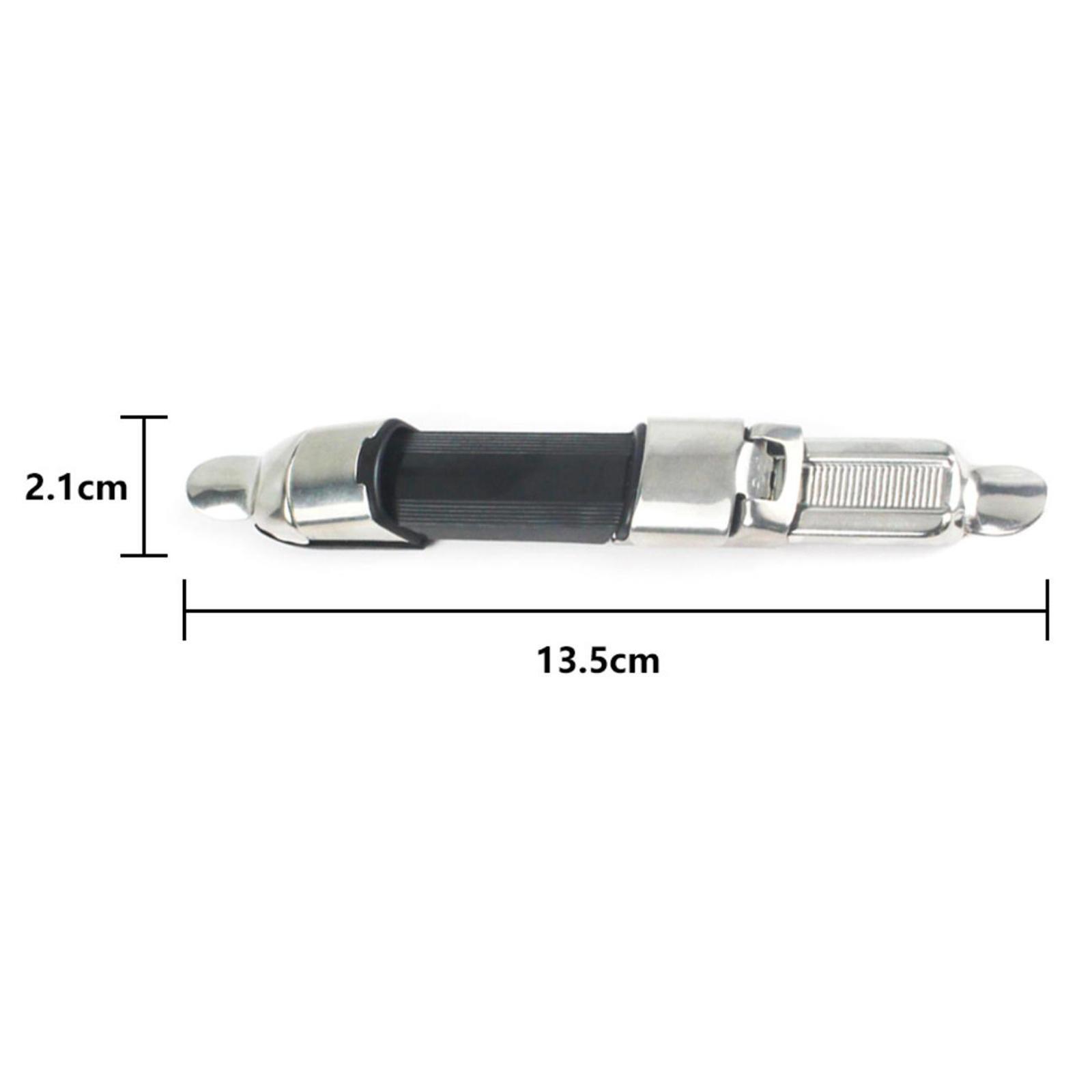 Stainless Steel Fishing Reel Seat Tool Stands Rod Clip Fishing Accessory