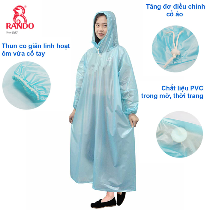 Áo Mưa Trùm Đầu Brand EASY RANDO