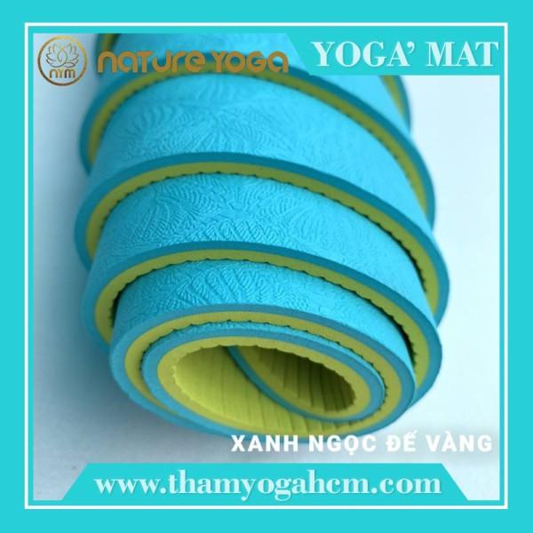 Thảm Tập Yoga Nature Yoga Thảm Chất Liệu TPE Cao Su Non Định Tuyến Bám Tốt 2 Mặt