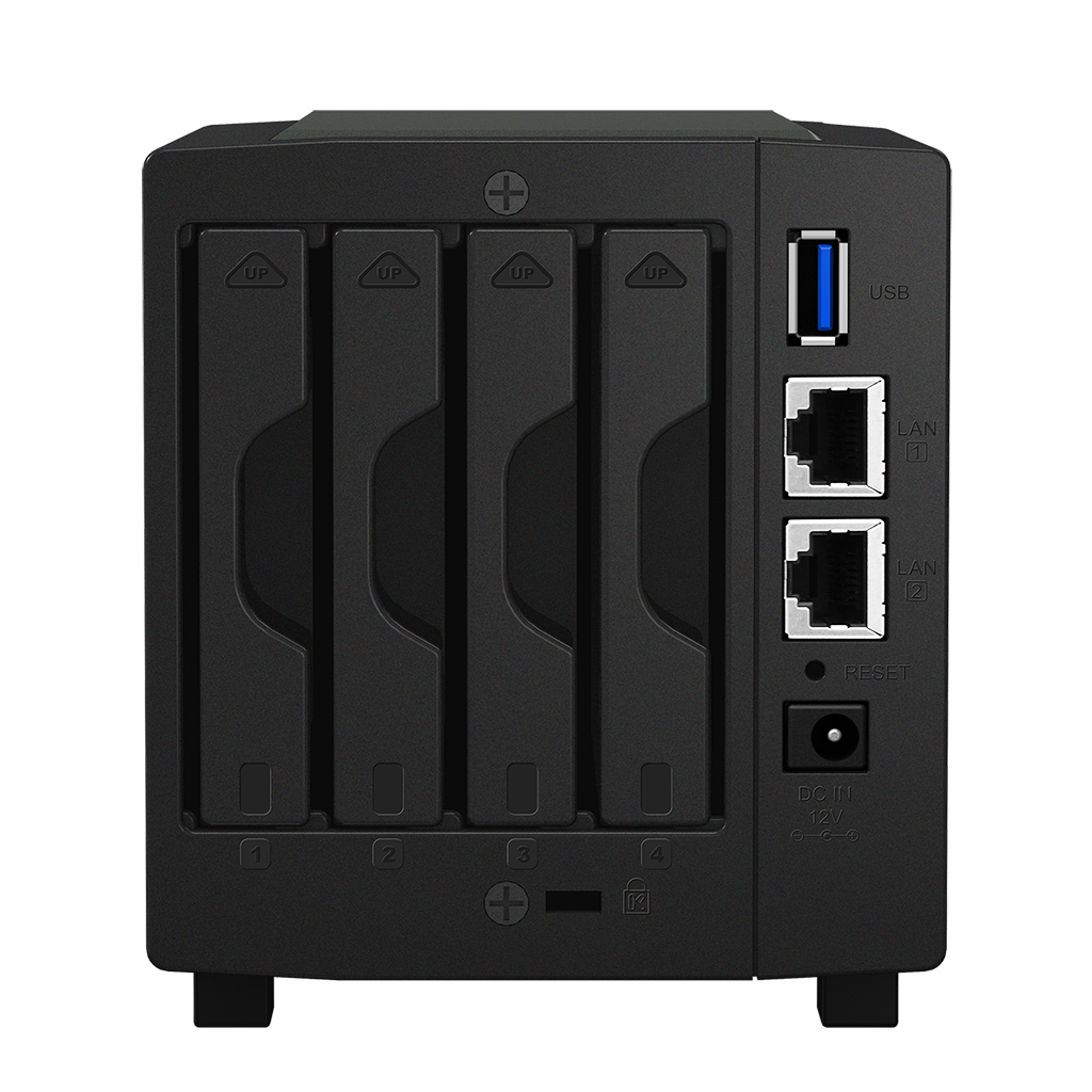 Thiết bị lưu trữ qua mạng - NAS Synology DS419 Slim (Hàng chính hãng)