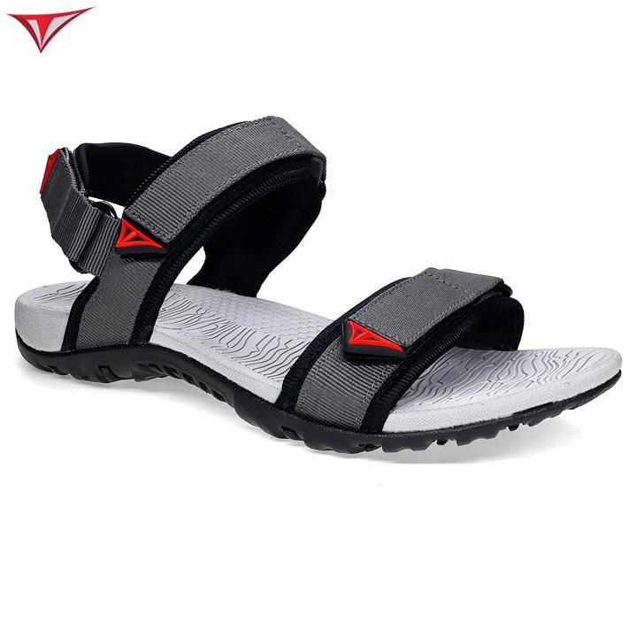 Giày Sandal Nam Việt Thủy - Quai Ngang Ghi Xám - VT016