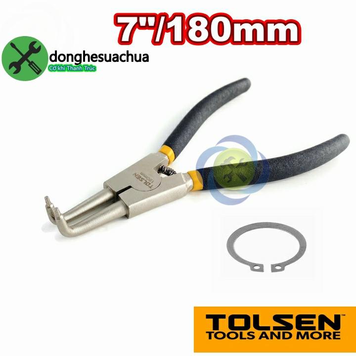 Kìm mở phe ngoài miệng cong Tolsen 10092 dài 180mm