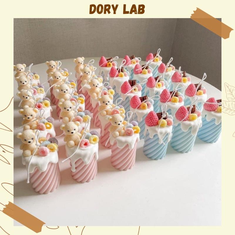 Nến Thơm Trụ Xoắn Handmade Không Khói - Dory Lab