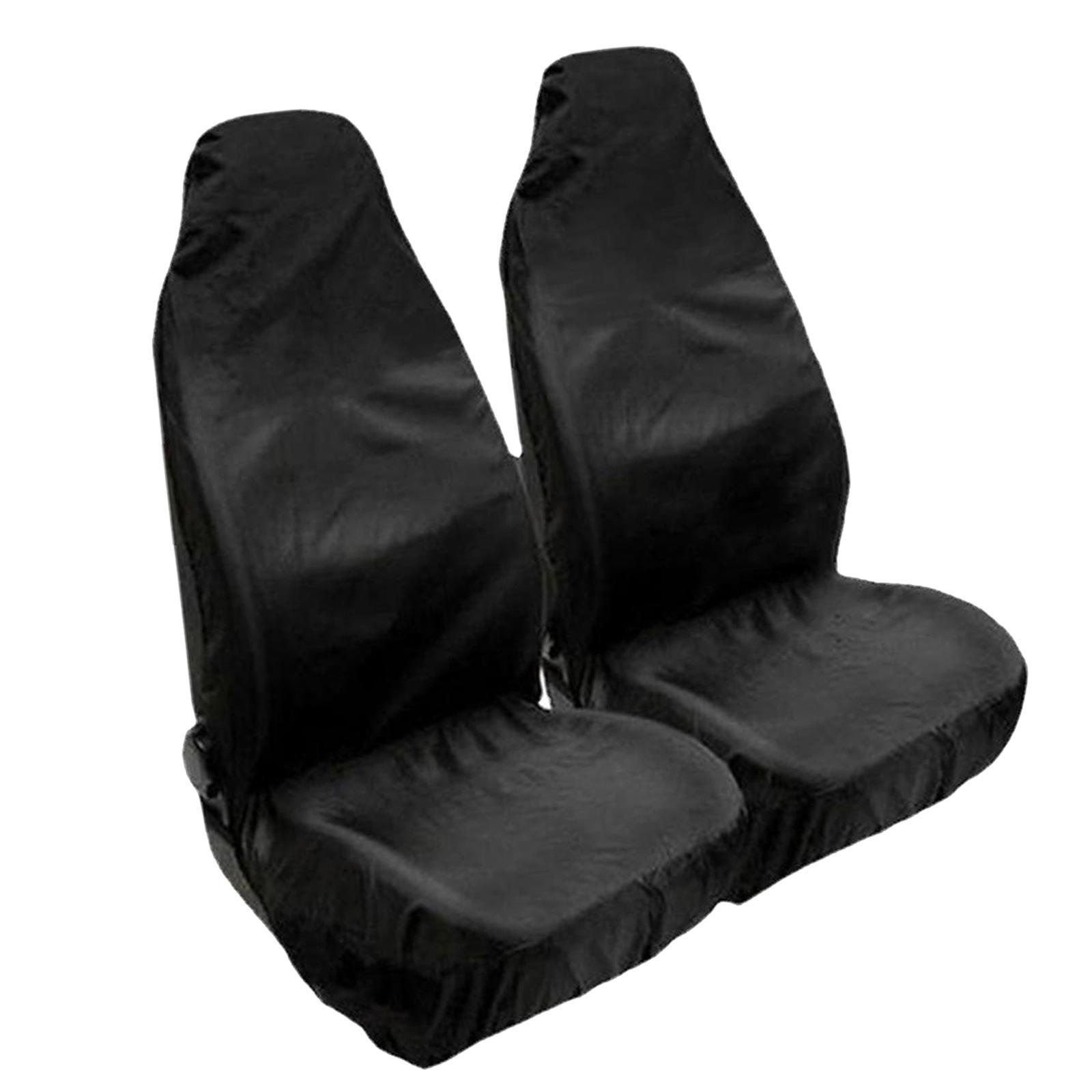 2Pcs Automotive Seat Covers Seat Protection Cover for SUV Vehicle Sedan