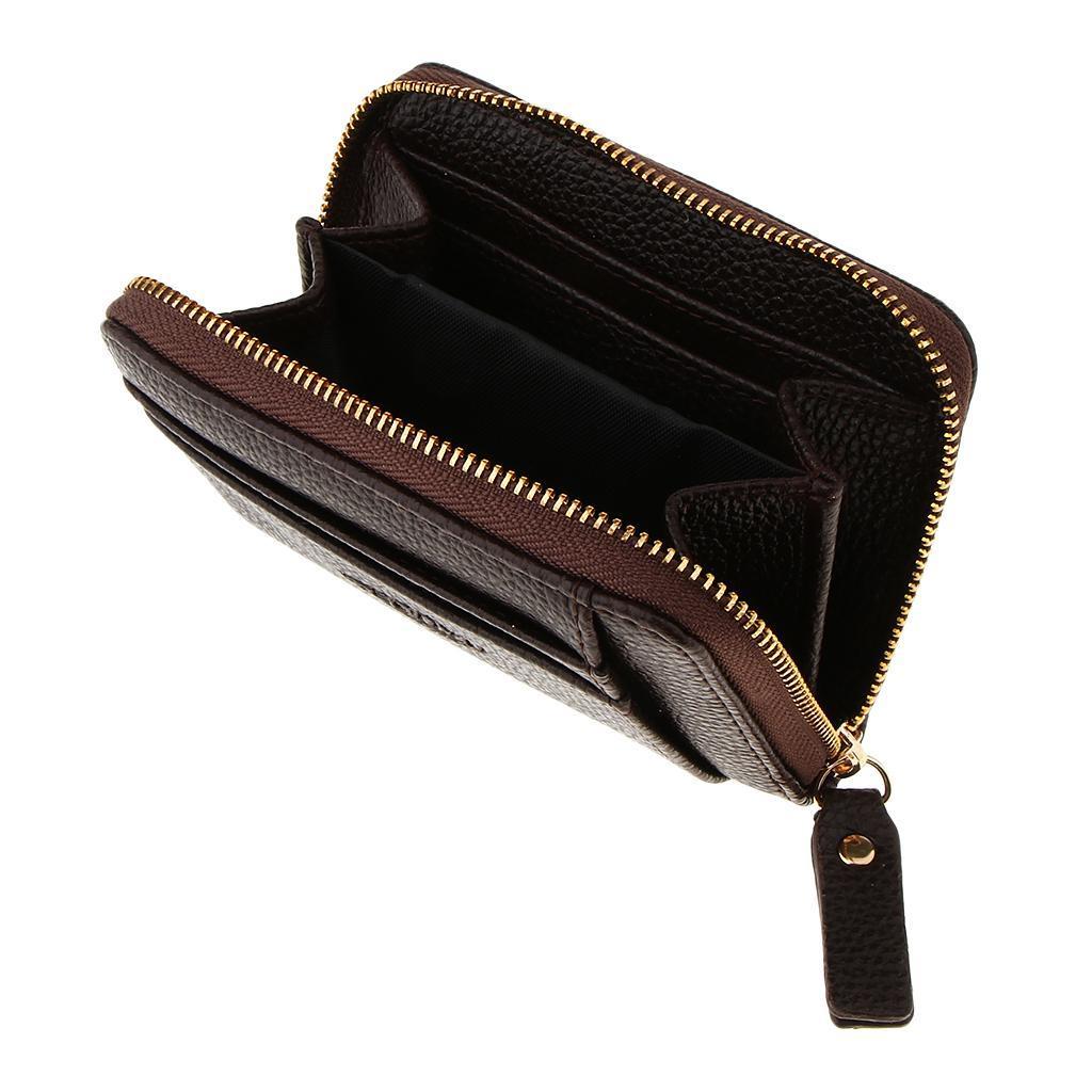 Men Slim Leather Wallet Purse Holder Case Front Pocket