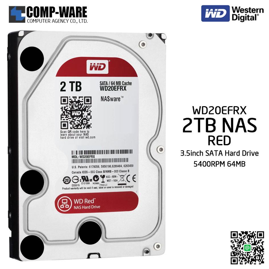 Ổ cứng 2TB Red chuyên dụng cho Nas, 256M Cache