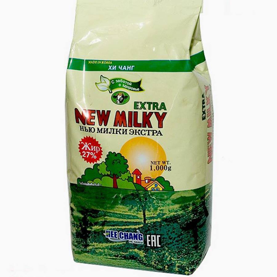 Sữa Béo Nga New Milky Extra Bịch 1kg - Dùng Pha Uống Trực Tiếp, Làm Bánh, Trà Sữa, Cà Phê, Hỗ Trợ Tăng Cân Cho Trẻ Từ Trên 3 Tuổi Và Người Gầy