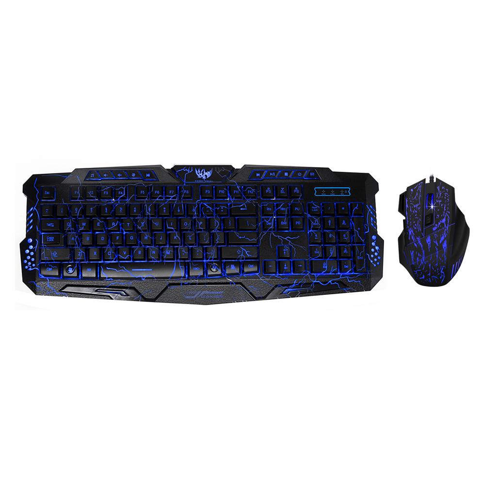 Bàn phím chơi game J60 Combo Chuột chống bóng mờ có thể điều chỉnh DPI Đèn nền đầy màu sắc cho máy tính để bàn/xách tay